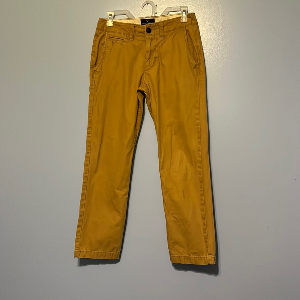 Khaki American eagle 28/30